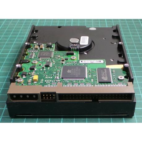Disk, PCB: 100277709 Rev A, Barracuda 7200.7, ST3120026A, Seagate,P/N: 9W2083-311,Firmware: 3.06,Config: D4B-02,120GB,3.5",IDE