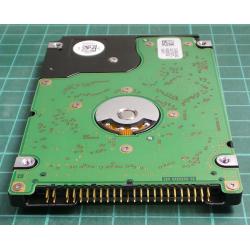 Complete Disk, CHIP: 0A26242-DA1307-M30552-04YX, HTS721060G9AT00, P/N: 0A28263, HITACHI, 60GB, 2.5", IDE