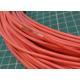 Wire-cable 0.5 mm2 red silicone, packing 100 meters 