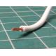 20AWG, 0.5 mm2, Stranded, Silicon, 180°, white, per meter