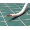 22AWG, 0.5 mm2, Stranded, Silicon, 180°, white