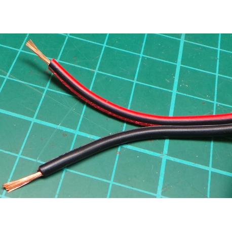 * New Photo Pair 2x0,5mm2 20AWG red and black, packing 100 meters 