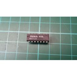 7420, MH7420, TESLA, dual 4-input NAND gate