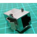 RJ45 Socket to Socket, designed for mounting in patch panels