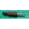 JACK Plug, 3.5mm, 4channel, Plastic