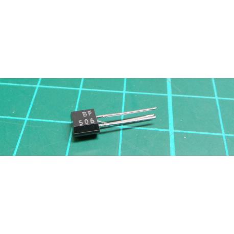 BF506 P 40V/0,03A 0,3W 550MHz TO92 