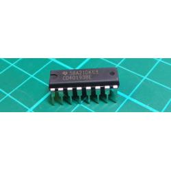 IC: digital, up / down counter, presettable, CMOS, THT, DIP16