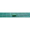 Resistor, 3K79, 5%, 0.5W, green