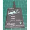 Universal Wireless Charging Receiver, Micro-USB (turned 180 Degrees)