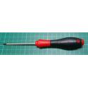 Screwdriver, T10, 70mm, Torx with Hole