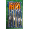 Set of 6 needle files 