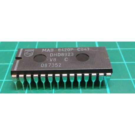 MAB8420 8bit micrcontroller, Philips 
