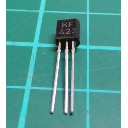 KF423, PNP Transistor, 250V, 0.025A, 0.83W, TO92