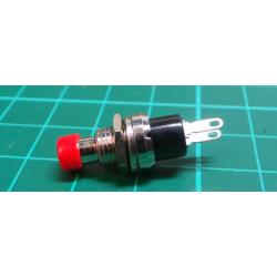 Button ON- (OFF) 1pol.250V / 0.5A red 