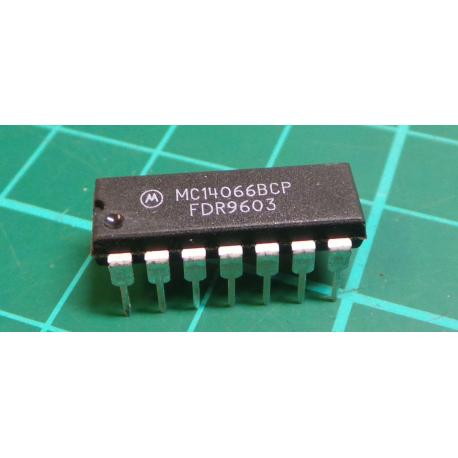 4066 - 4x analog switch DIL14 