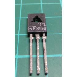 SF359, NPN Transistor, 300V, 0.1A, 1.2(6)W, 60MHz, TO126