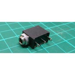 10PCS 1/8" 3.5mm Stereo Socket Jack Headphones With nut PCB Panel Mount PJ-323M