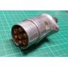 Trailer connector, For Cable, 7 Pin, Metal