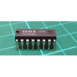 MCA640, Colour Amplifier IC for TV, DIP16 