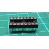 DIL16PZ slot precise RM 2.54 