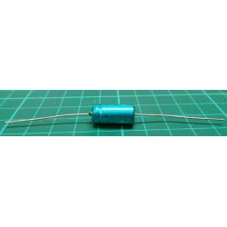 Capacitor, 220uF, 10V, Electrolytic, 9x20mm, Axial
