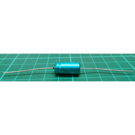 Electrolytic capacitor 220M / 10V 9x20 TF007 axial C