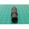 Mini DIN, 6 Pin, Female, Cable Mount
