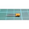 1u / 50V tantalum capacitor RM 2.54 