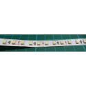 LED strip white 8 mm, 120xLED3528 / m, IP65, coil 5 meters 