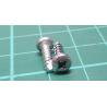 Screw for Plastic, 3mm x 9mm, Button Head, Pozi