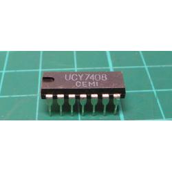 7408, UCY7408, 4x 2Input AND, DIL14