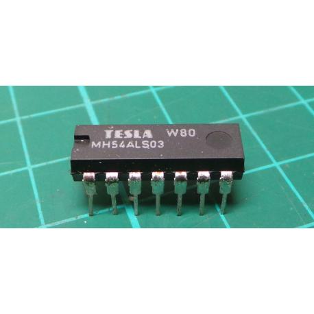 74ALS03 4x 2Access NAND / MH74ALS03 /, DIL14 