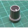 Knobs KP15, 15x18mm, shaft 4mm, black 