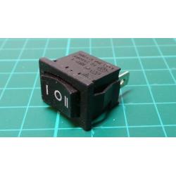 Rocker button (ON) -OFF- (ON) 1pol.250V / 6A 