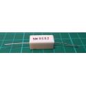 0,68R ceramic resistor 5W, 5%, 300ppm, 350V 