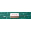 0,82R ceramic resistor 5W, 5% 400ppm, 350V 