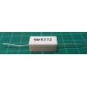 0,27R ceramic resistor 5W, 5%, 300ppm, 350V