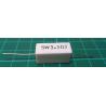 Ceramic resistor 3R3 5W, 5% 300ppm, 350V 