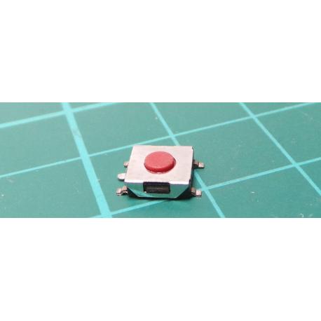 Microswitch 6,5x6,1mm SMD v2,5mm 