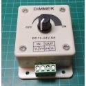 DC 12V 8A LED Light Protect Strip Dimmer Adjustable Brightness Controller New HT