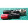 BNC to 2x Banana Socket Adaptor