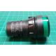 230V LED lamp 29 mm, green 