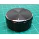 Knobs 18T 30x17mm, 6 mm black shaft 