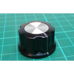 Knobs MF-A01 19,5x12mm, 6 mm shaft 