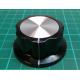 Knobs MF-A03 27x15mm, 6 mm shaft 
