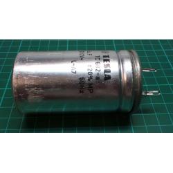 Capacitor, 8uF, 250V, Electrolytic
