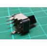 Potentiometer: axial, single turn, vertical, 10k, ± 20%, 6 mm