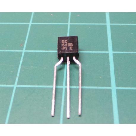 Transistor: NPN, bipolar, 30V, 100 mA, 500mW, TO92