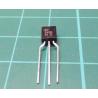 Transistor: NPN, bipolar, 30V, 100 mA, 500mW, TO92