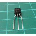 BC638TA, PNP Transistor, 60V, 1A, 0.8W, TO92